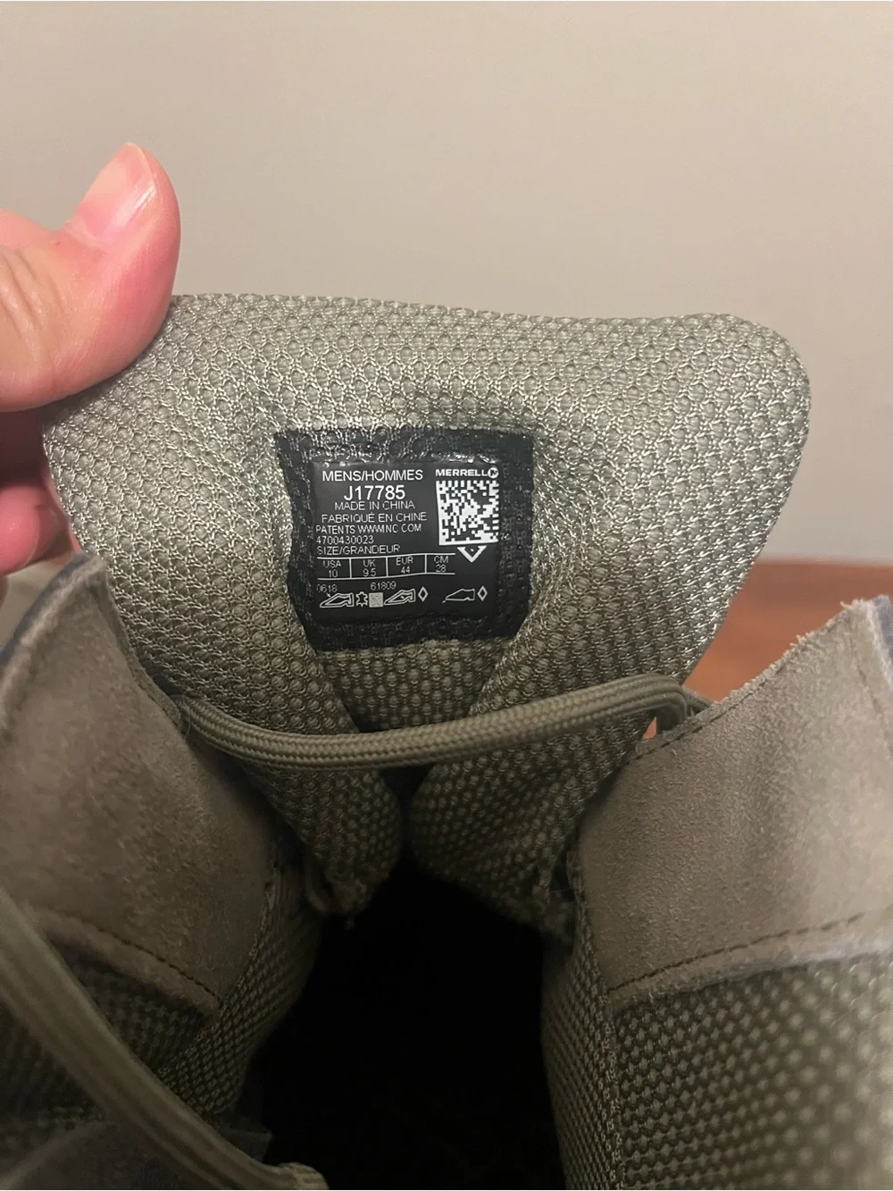 Merrell Men's Tactical Boots in Gray
